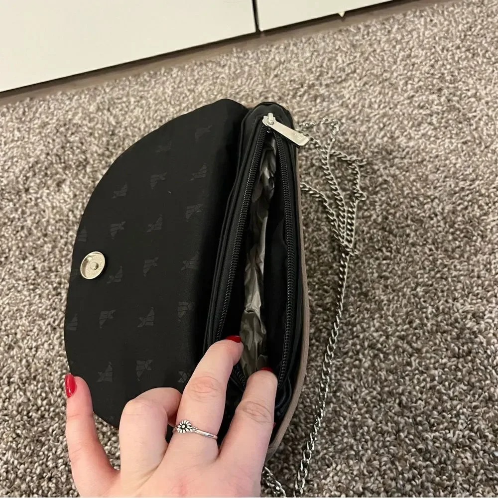 Beige and Plaid Women's Bag